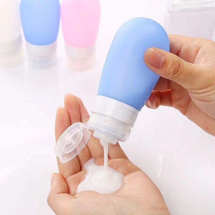 Lotion And Shampoo Silicone Travel Bottle