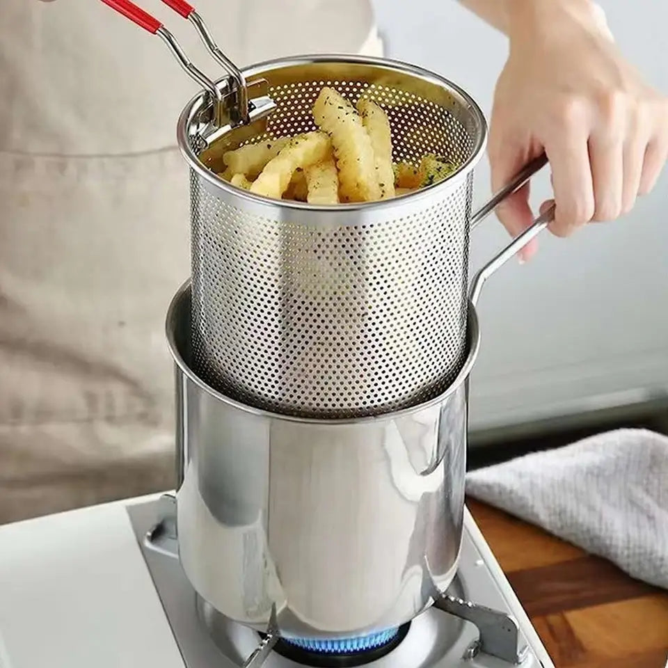 Stainless Steel Deep Frying Pot