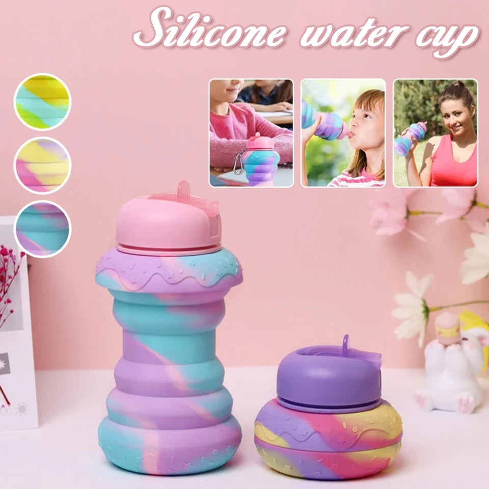 Silicone Folding Water Bottle