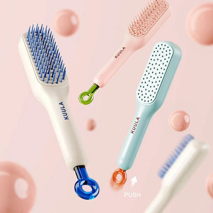 Self Cleaning Hairbrush