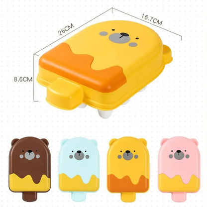 Bear Ice Cream Mold With Popsicle Maker