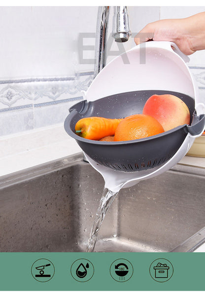 Multifunctional Drain Basket Vegetables Cutter