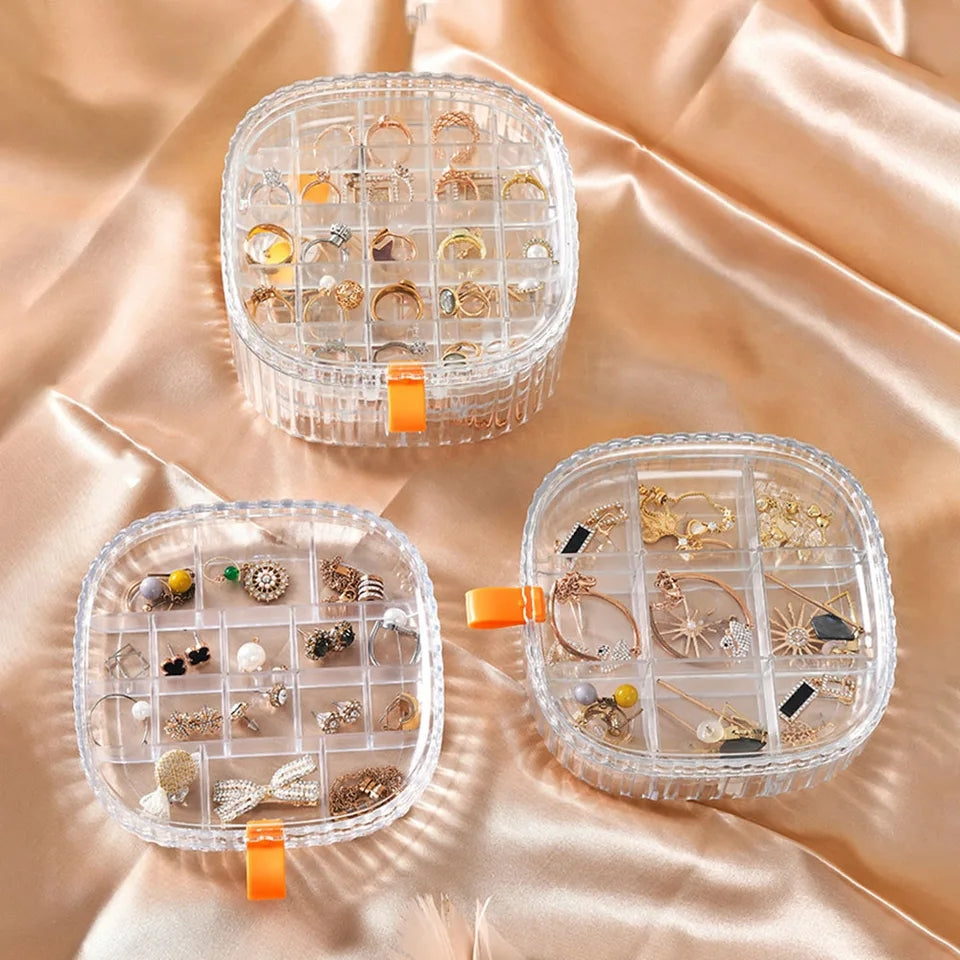 Transparent Crystal Jewelery Organiser