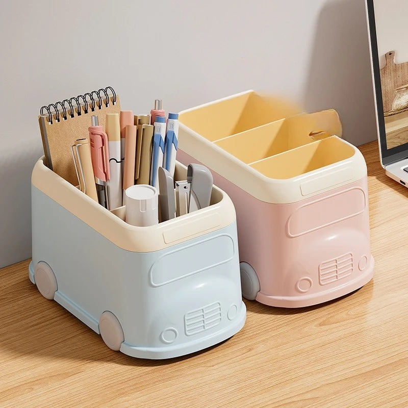 Bus-shaped Multifunctional Storage Organizer