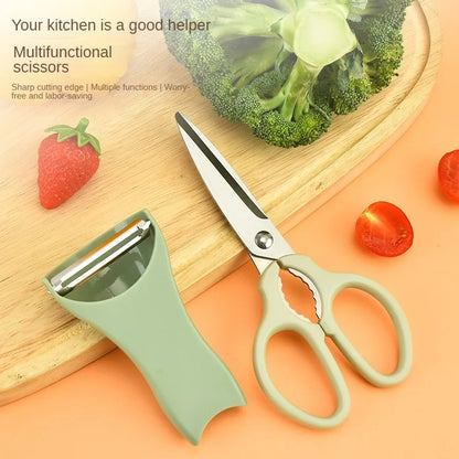 2 in 1 Peeler And Scissor