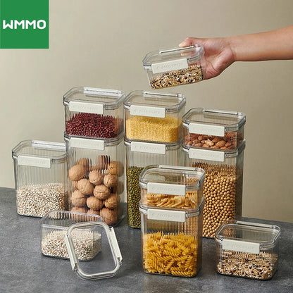 4pcs Storage Jars