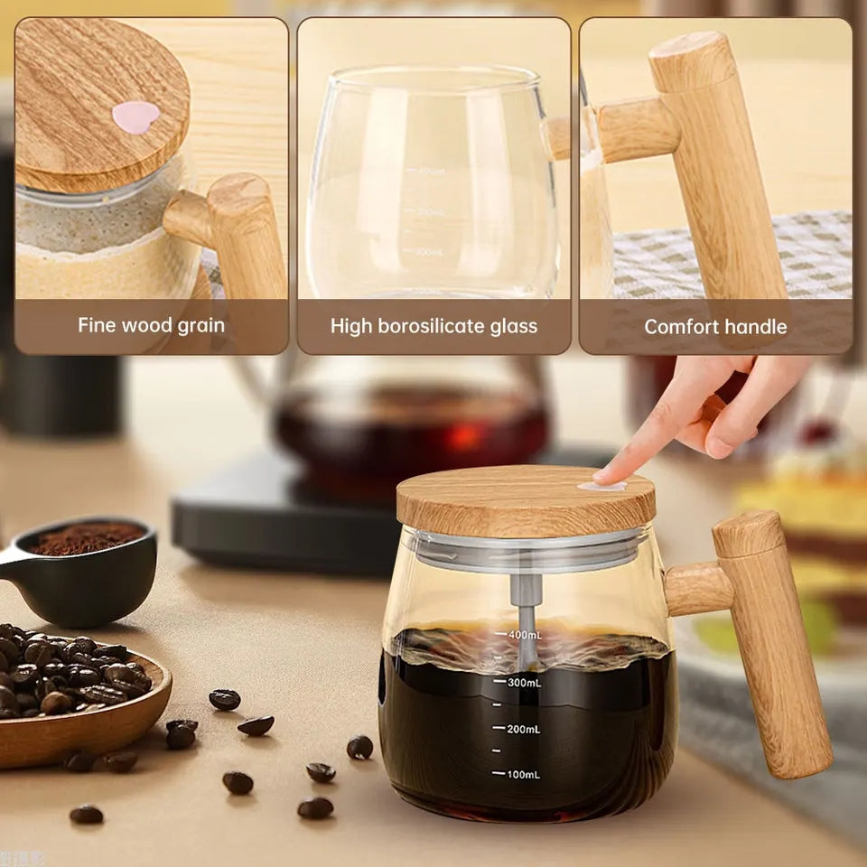 Self Stirring Mixing Cup