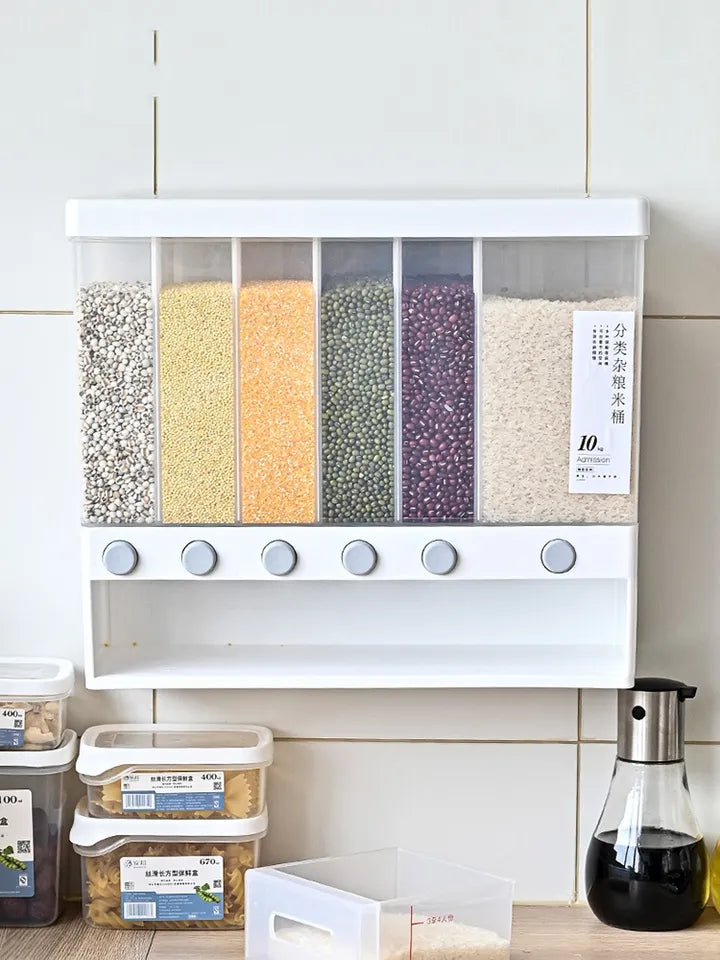 10KG Wall-Mounted Cereal Container