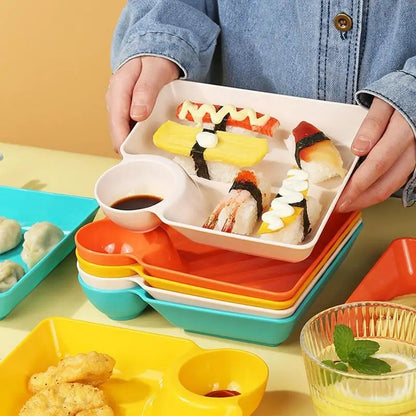 Divided Plastic Snacks Tray