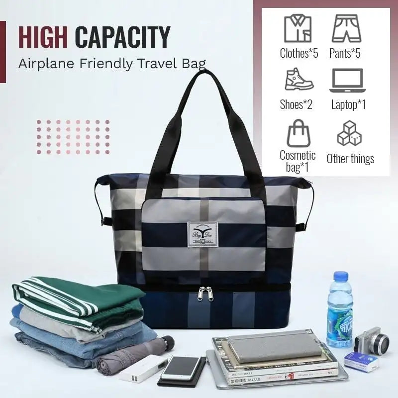 Foldable Waterproof Travel Duffel Bag