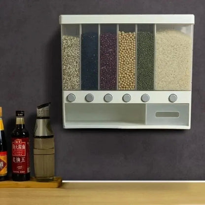 10KG Wall-Mounted Cereal Container