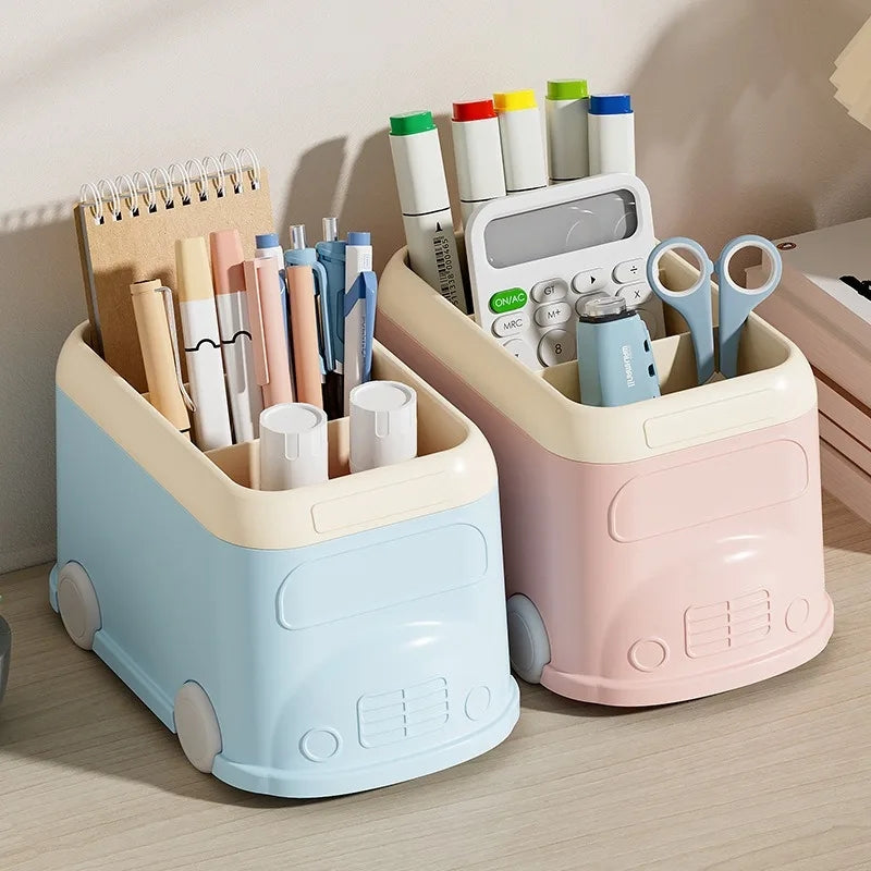 Bus-shaped Multifunctional Storage Organizer