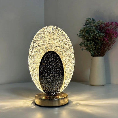 Chargeable Table Crystal Lamp