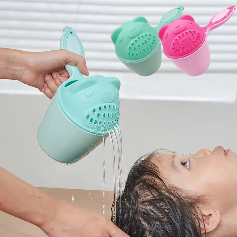 Baby Bath Caps Toddle Shampoo Cup Children Bathing Bailer Baby Shower