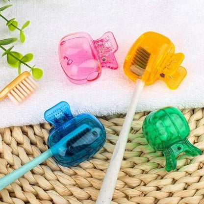 Travel Toothbrush Head Cover (Pack Of 10)