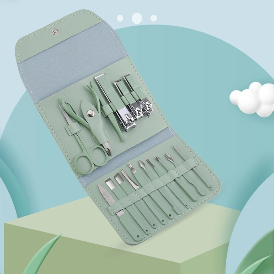 16pcs Nail Care Tool Set