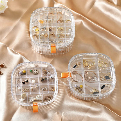 Transparent Crystal Jewelery Organiser