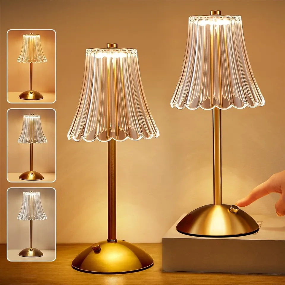 LED Crystal Diamond Table Lamp