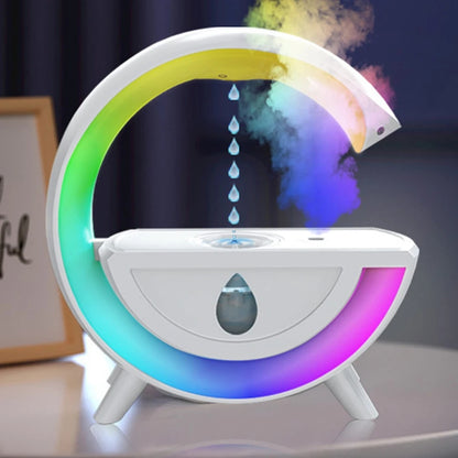 Water Droplet Humidifier With Lamp