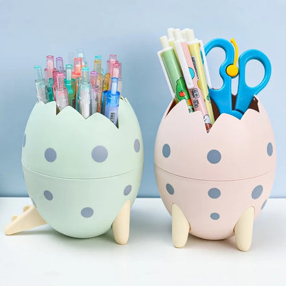 Cute Egg Shape Pen Holder