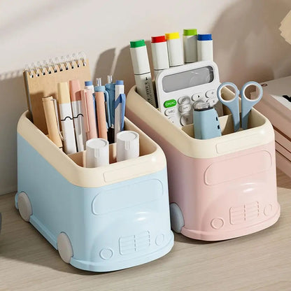 Bus-shaped Multifunctional Storage Organizer