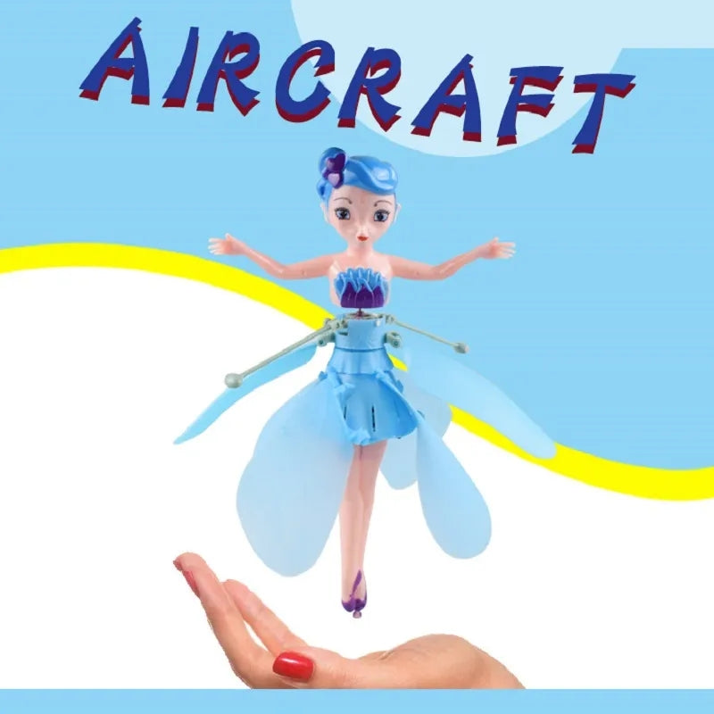 Princess Doll Drone Induction Flights Toys Kids