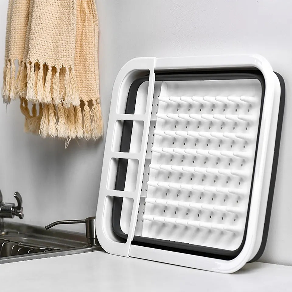 Folding Dish Drying Rack