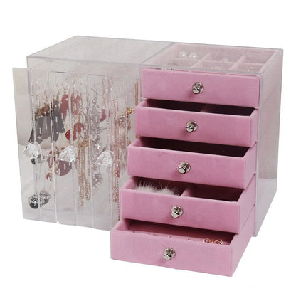 Transparent Acrylic Jewellery Organizer