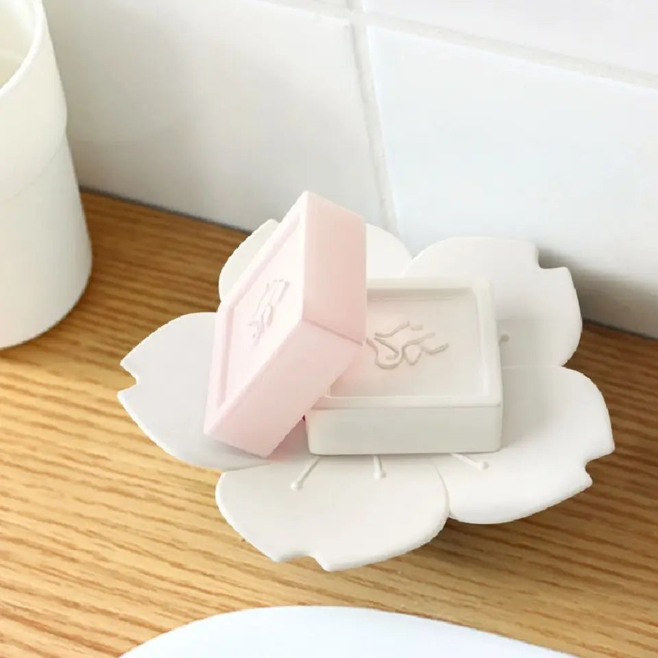 Cherry Flower Soap Dish (Pack Of 2)