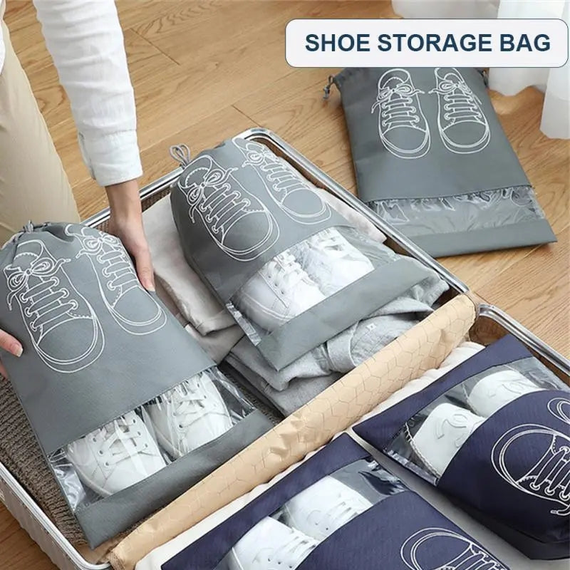 Non-Woven Fabric Shoe Bag (1Pc)