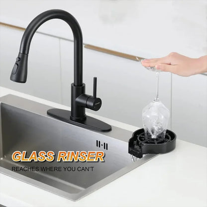 high pressure glass washer