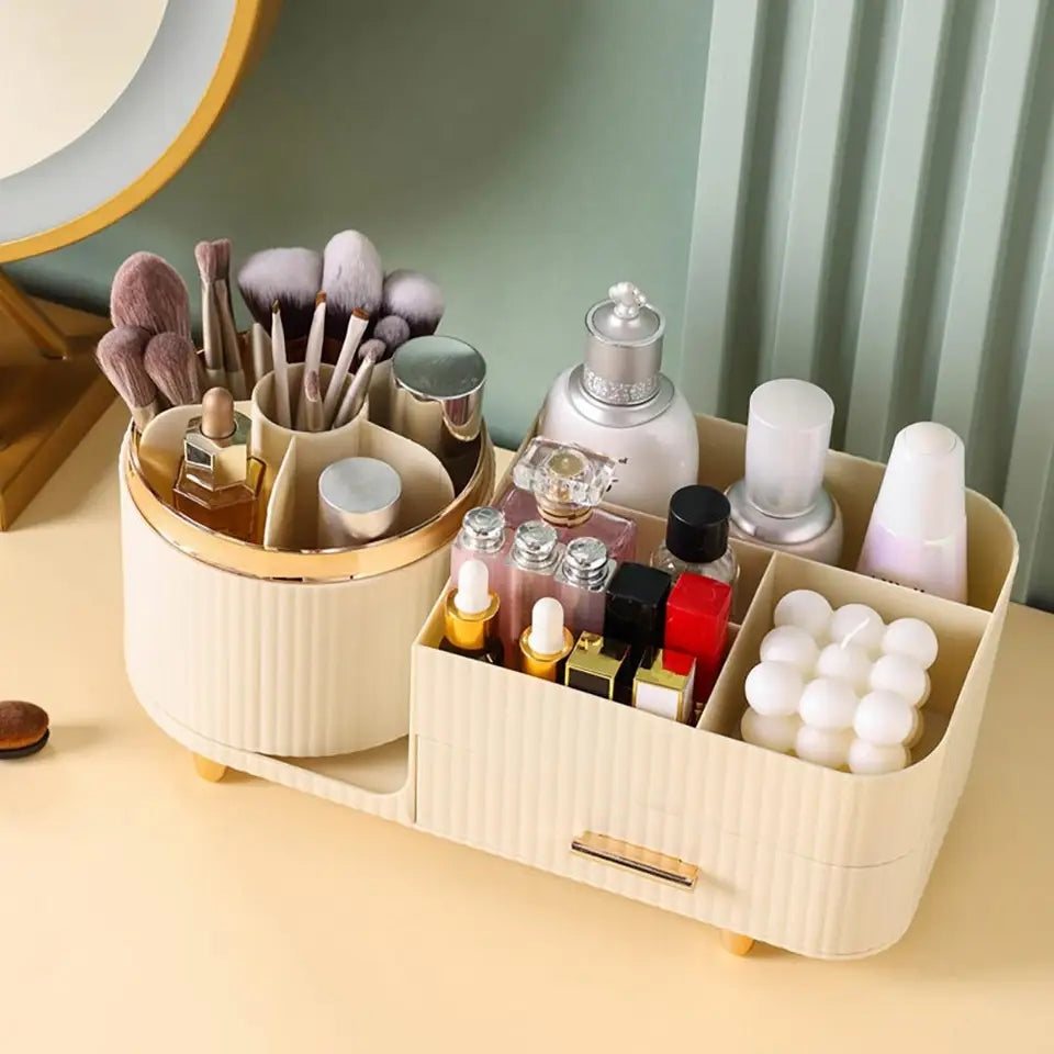 New Elegant Style Brush Holder and Cosmetic Tray