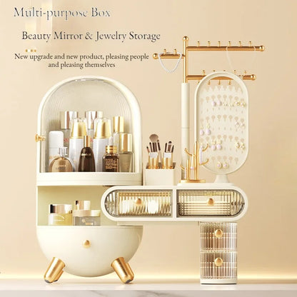 Luxury Dressing Table Cosmetics Storage Box