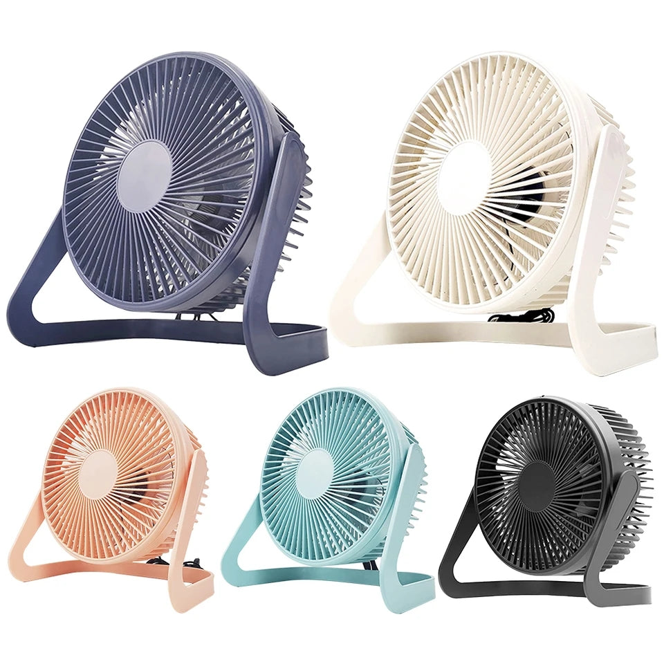 360 rotating mini desktop fan