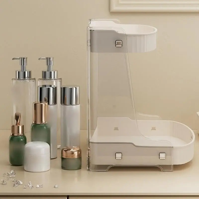 Desktop Cosmetic And Skincare Organizer