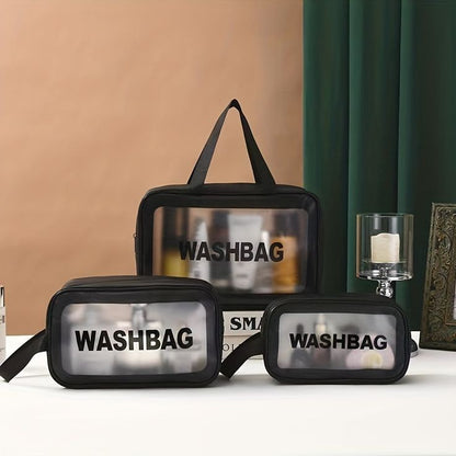 Set of 3 Travel Cosmetics Bag