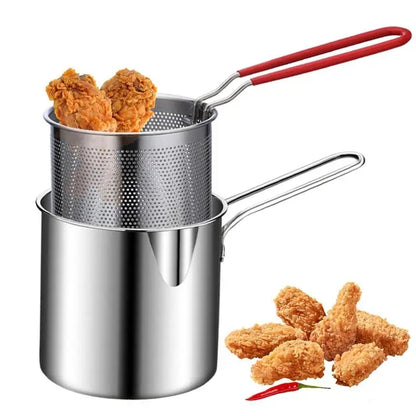 Stainless Steel Deep Frying Pot