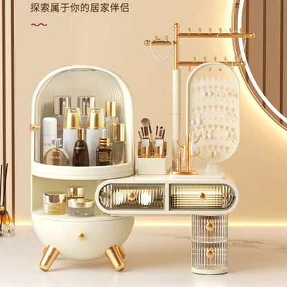 Luxury Dressing Table Cosmetics Storage Box