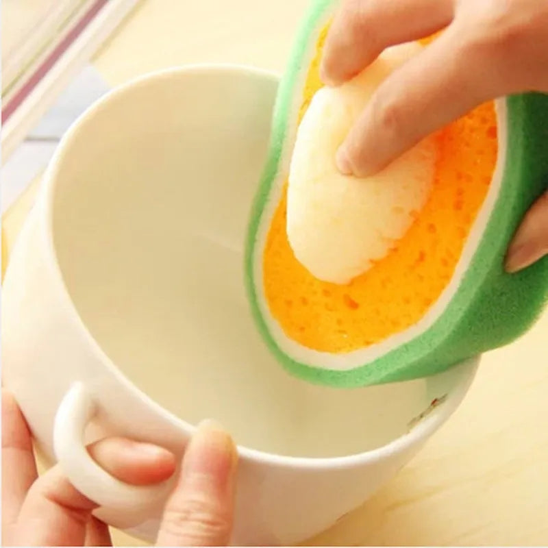 Fruit Shape Cleaning Sponge