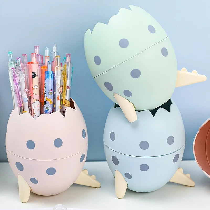 Cute Egg Shape Pen Holder