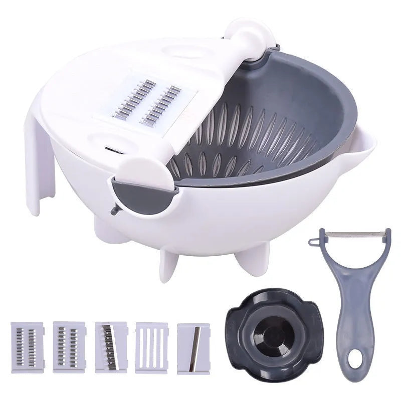 Multifunctional Drain Basket Vegetables Cutter