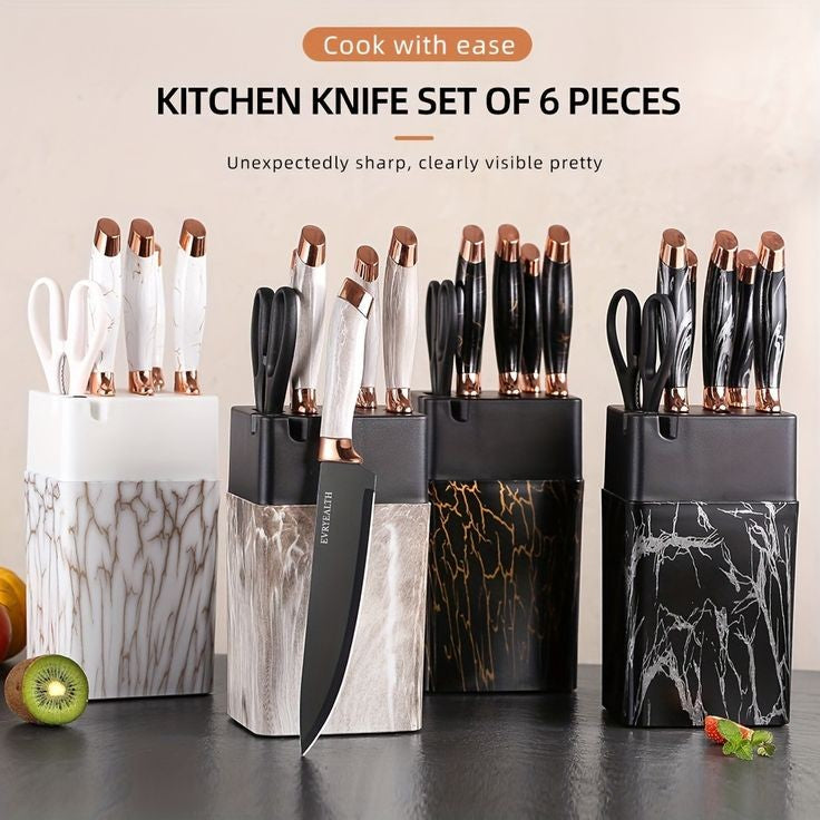 Premium Quality Knife Set With Stand