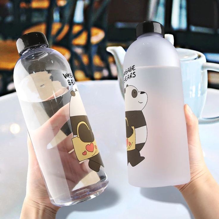 We Bare Bear Water Bottle