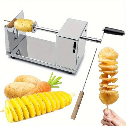 Stainless Steel Spiral Potato Chips Cutter