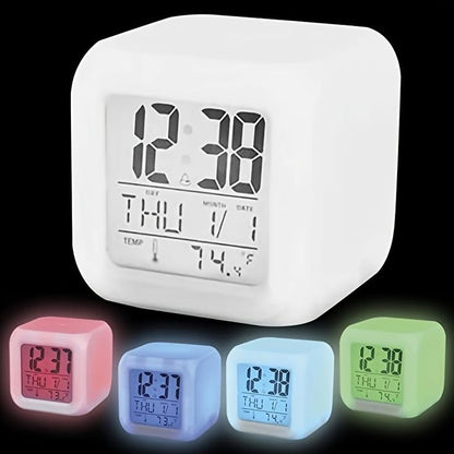 Colour Changing LED Digital Alarm Clock