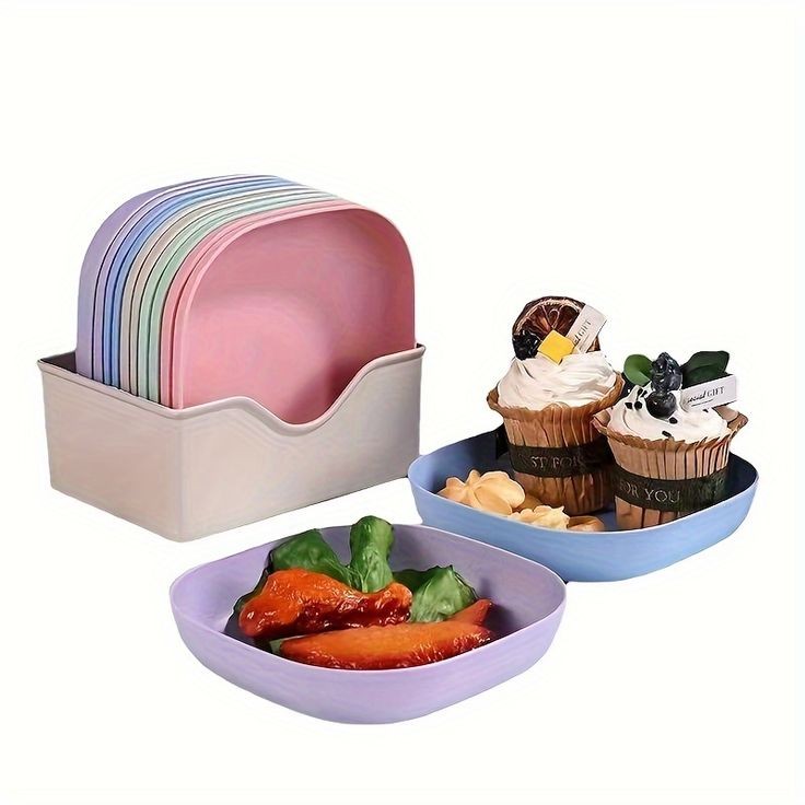 10pcs Creative Plate Set