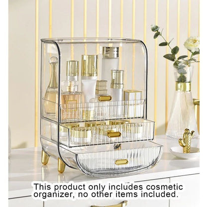 Large Capacity Transparent Cosmetics Organizer