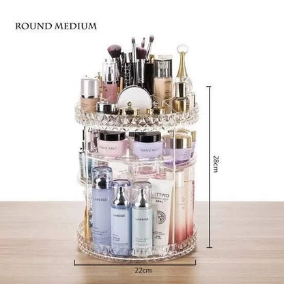 Rotating Cosmetics Storage Organizer