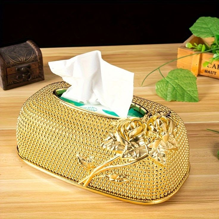 Modern Decorative Desktop Tissue Box