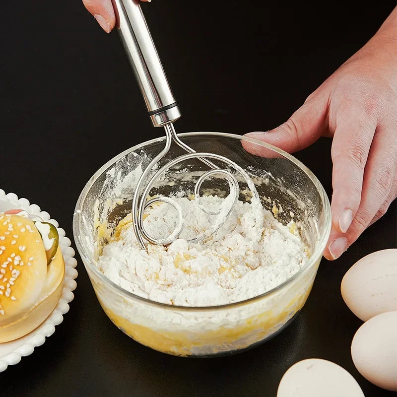 Stainless steel Dough Egg beater hand mixer